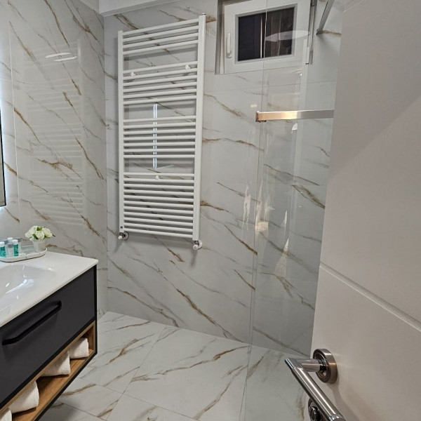 Bad, Apartmani Rita , Ferienwohnungen Rita Novigrad Cittanova