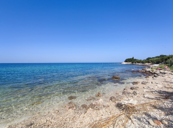 Strand, Ferienwohnungen Rita Novigrad Cittanova