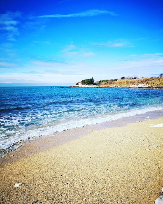 Strand, Ferienwohnungen Rita Novigrad Cittanova